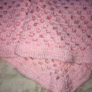 Hand Knitted Baby Blanket